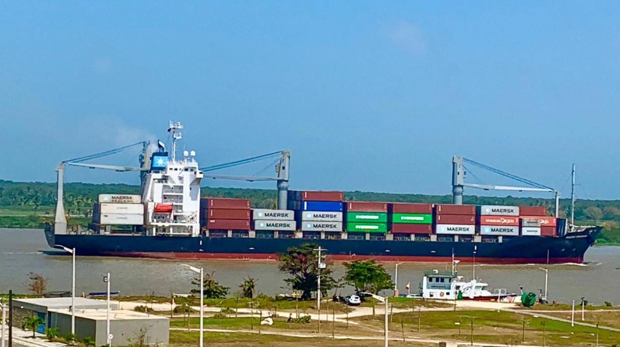 Canal de Acceso al Puerto de Barranquilla.