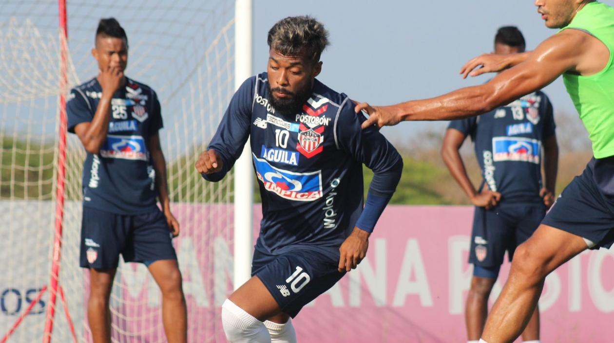 Luis 'Cariaco' González, jugador venezolano de Junior. 