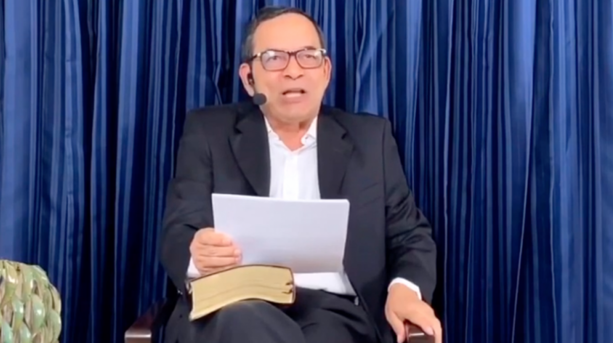 El pastor evangélico Gabriel Ferrer.