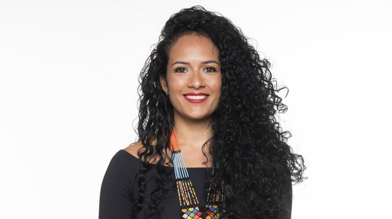 La politóloga y activista barranquillera Jessica González.