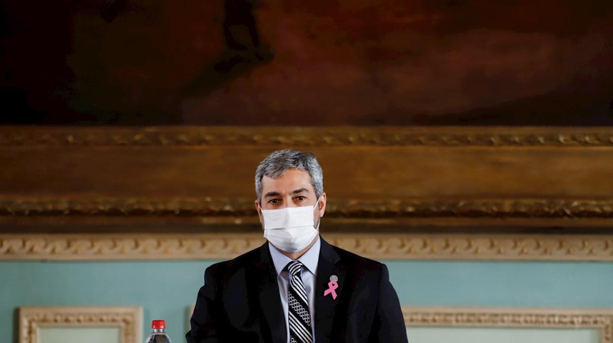 Mario Abdo Benítez, presidente de Paraguay.