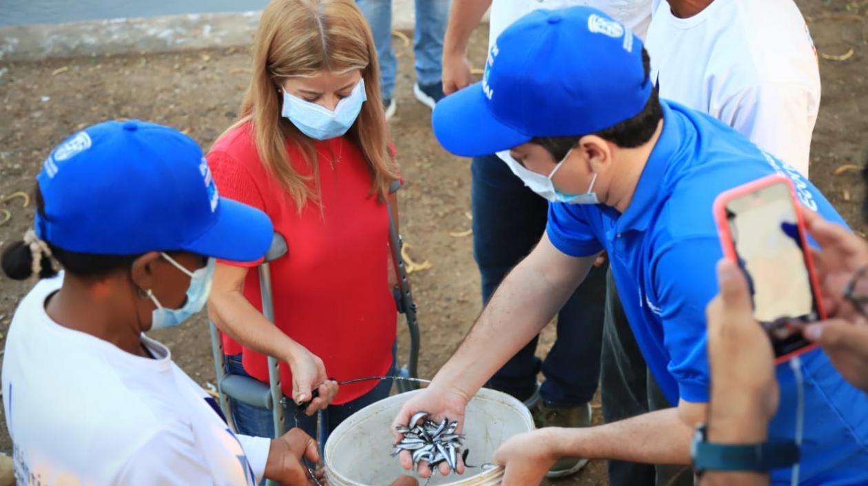 La Gobernadora del Atlántico, Elsa Noguera.