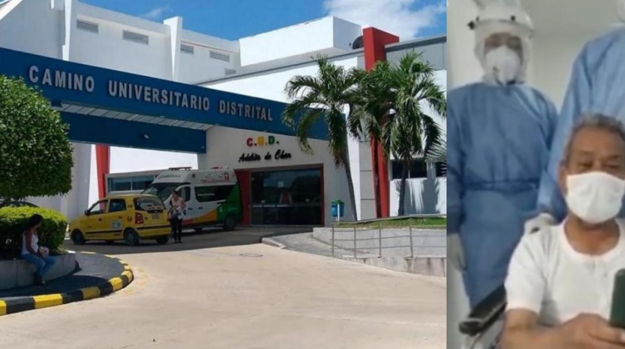 Julio Vicente Fino, paciente recuperado de Covid-19.