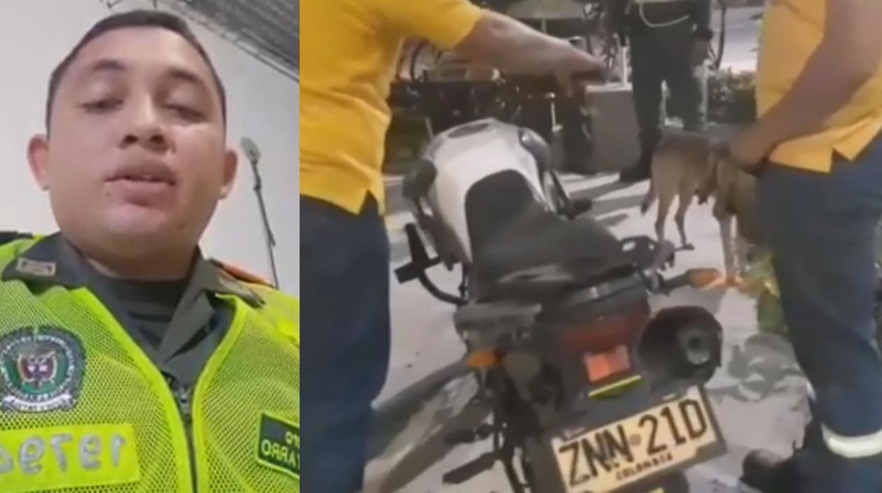 Patrullero Luis Navarro Vega.