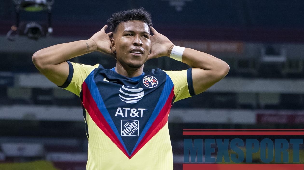 Roger Martínez, delantero cartagenero del América. 