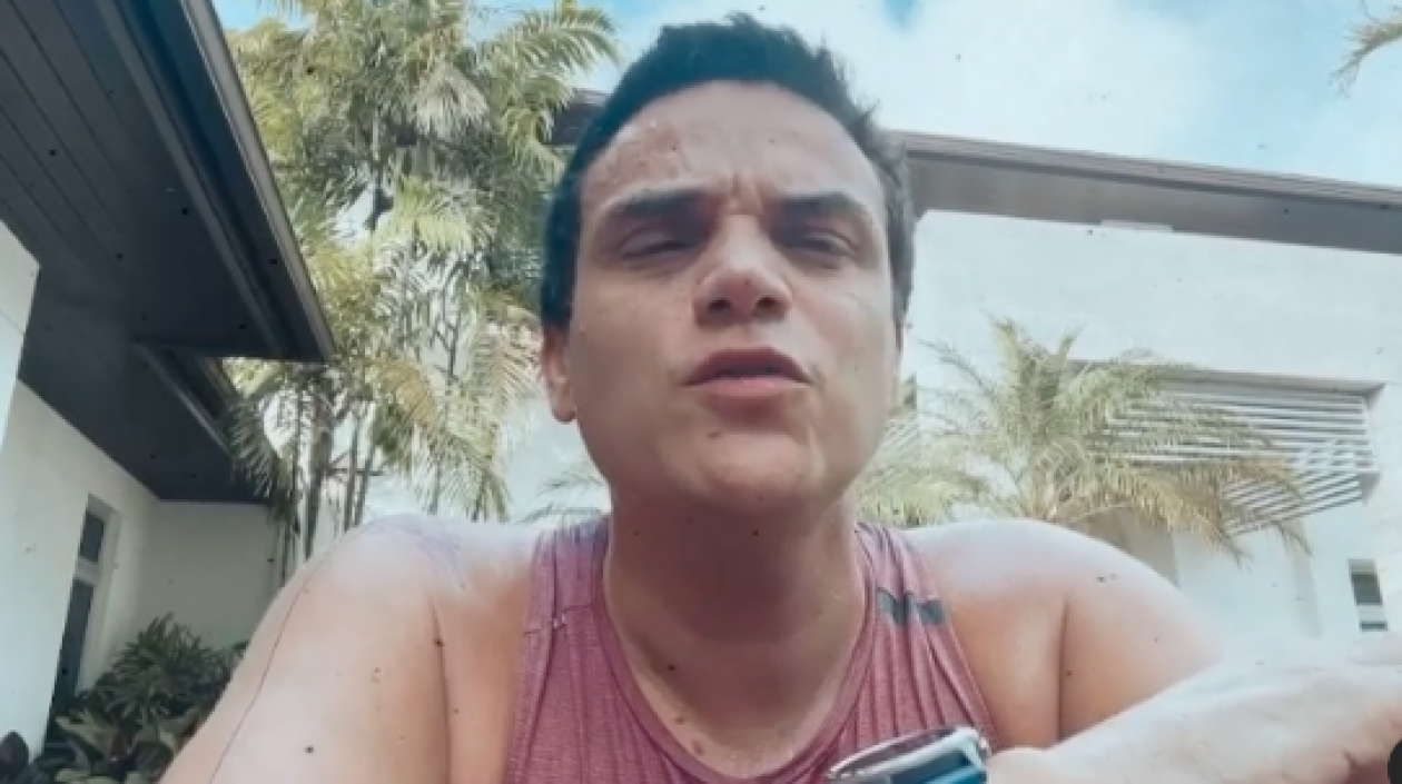 El cantante Silvestre Dangond.