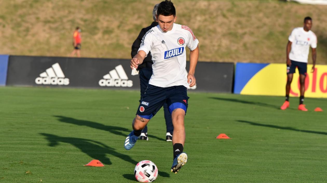 Fabián Ángel, volante de Junior y de la selección Colombia.  