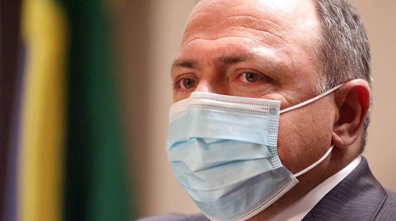 El ministro de Salud de Brasil, Eduardo Pazuello.
