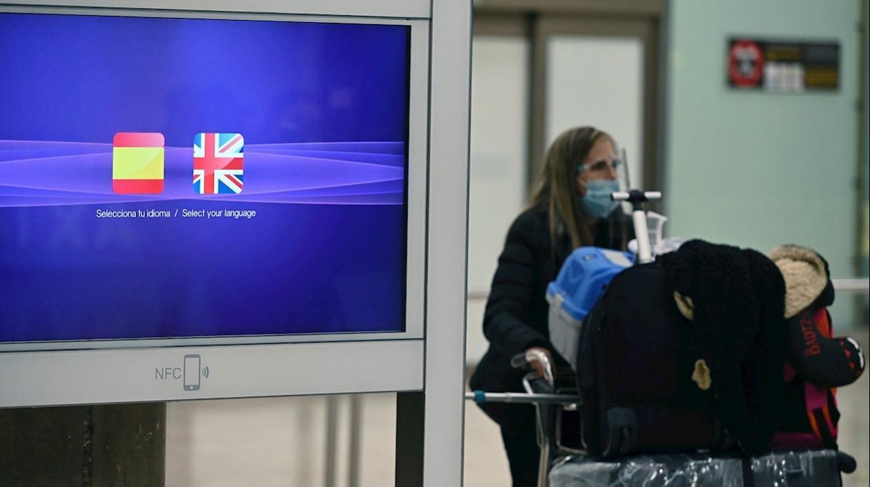 Aeropuerto en España.
