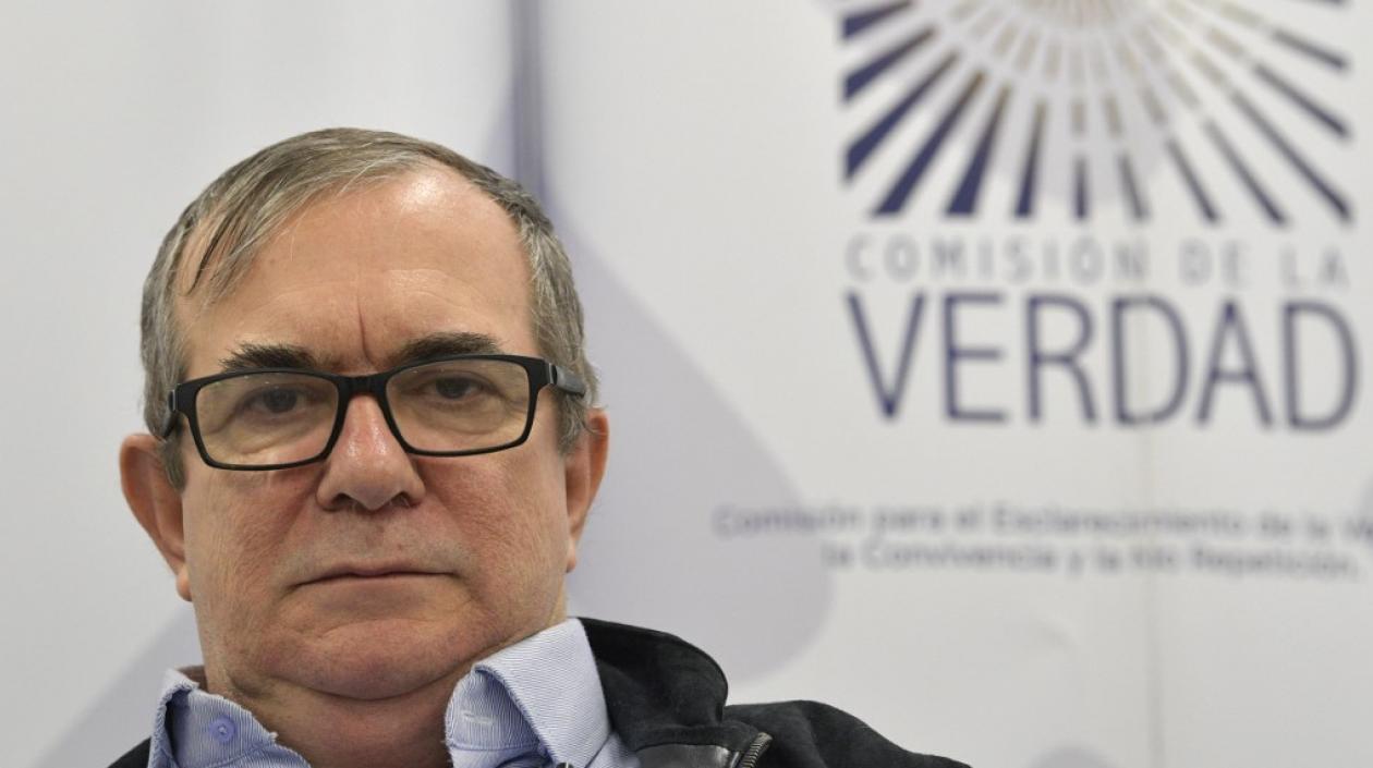 Rodrigo Londoño, último jefe de la antigua guerrilla de las FARC y actual presidente del partido político Comunes.
