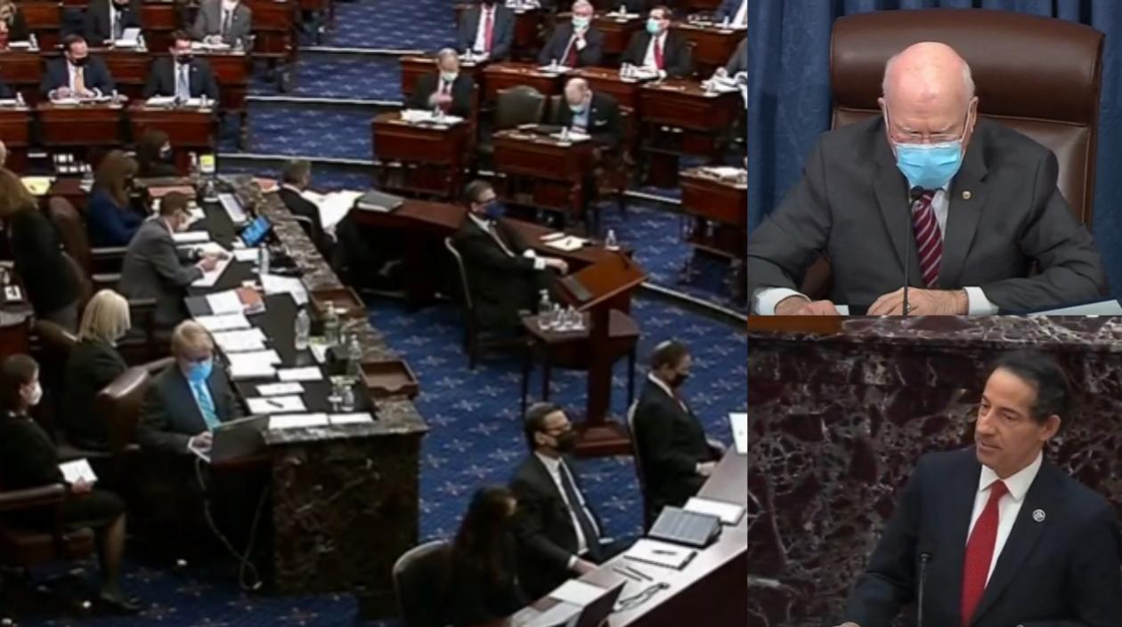 Juicio político a Donald Trump, expresidente de Estados Unidos.