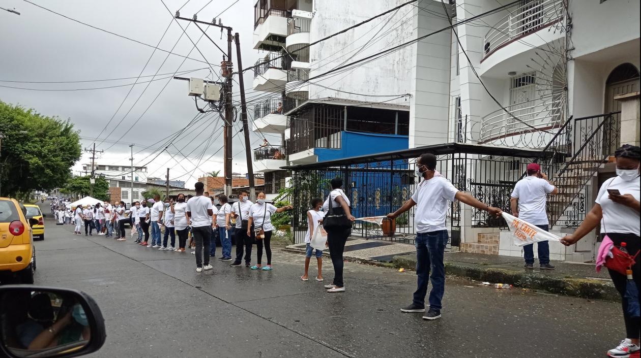 Imagen de la cadena en Buenaventura.