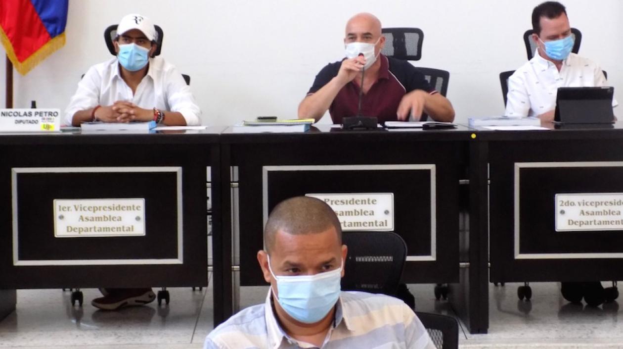 Sesión de la Asamblea del Atlántico.