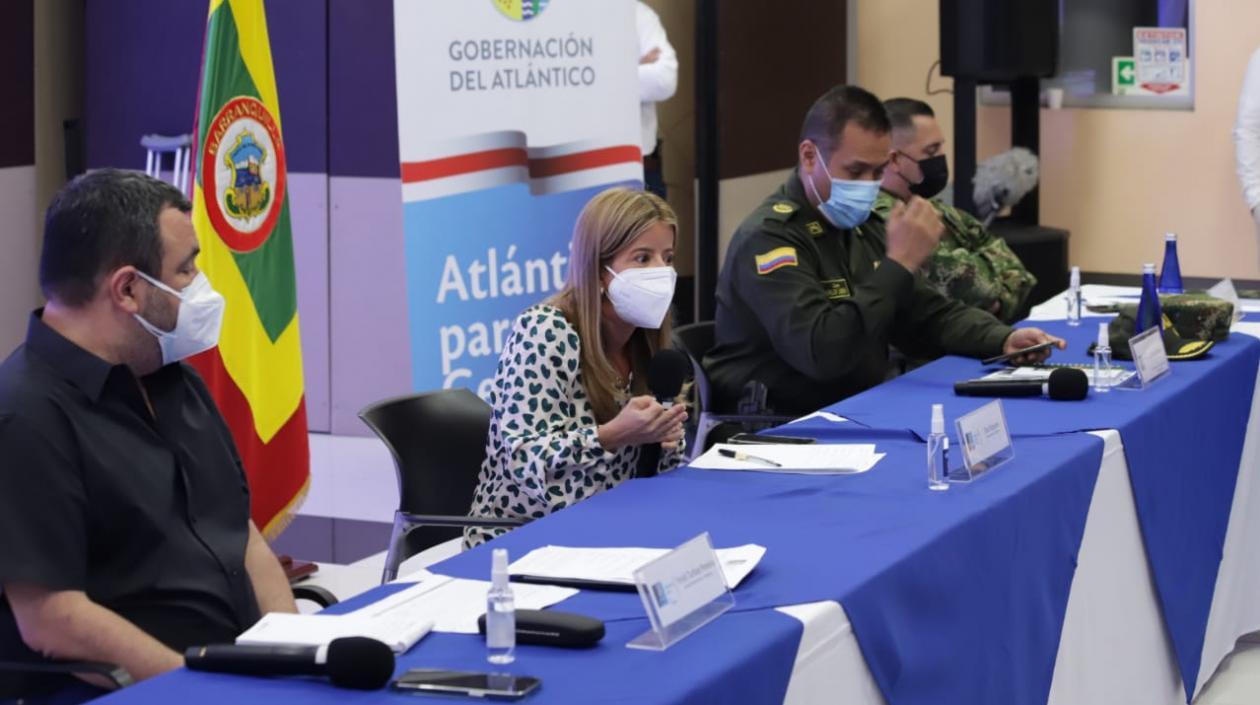 La Gobernadora del Atlántico, Elsa Noguera.