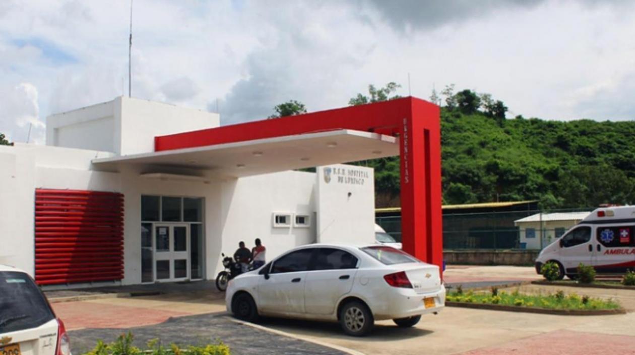 El menor fue llevado al Hospital de Luruaco.