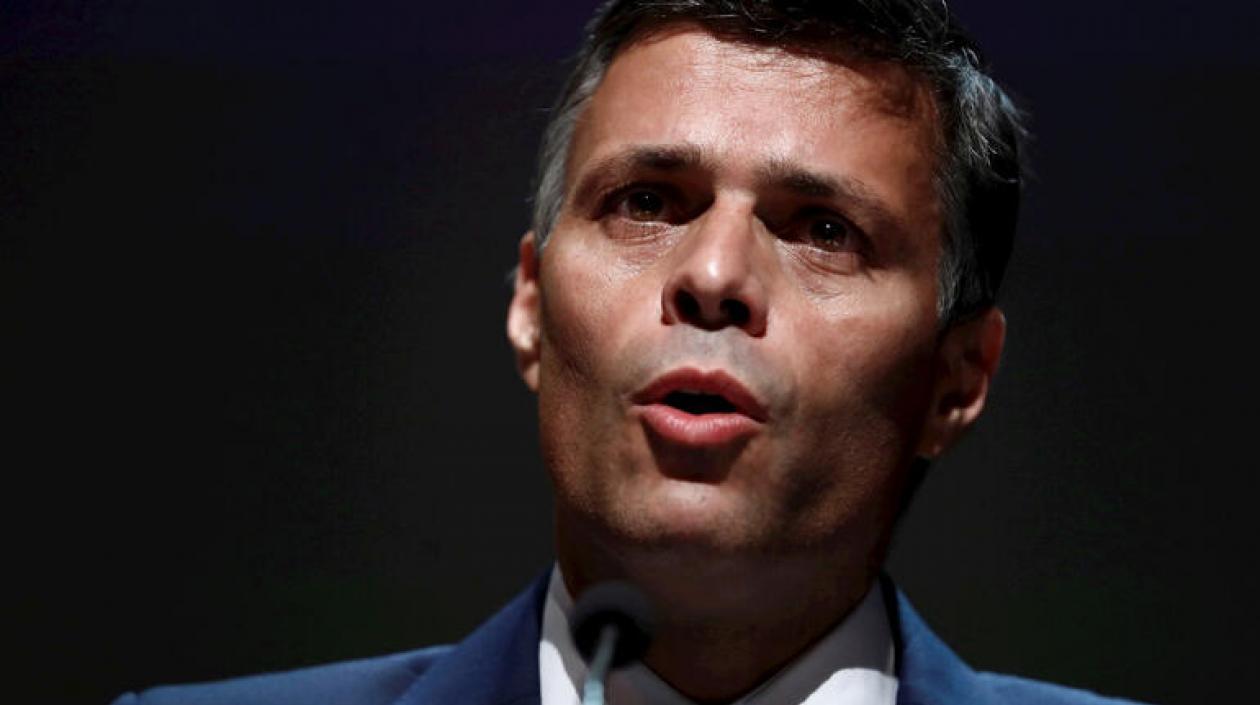 El opositor venezolano Leopoldo López.