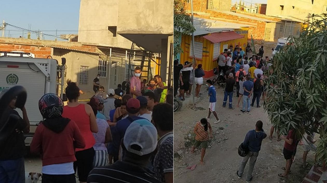 Lugar donde ocurrió el hecho.