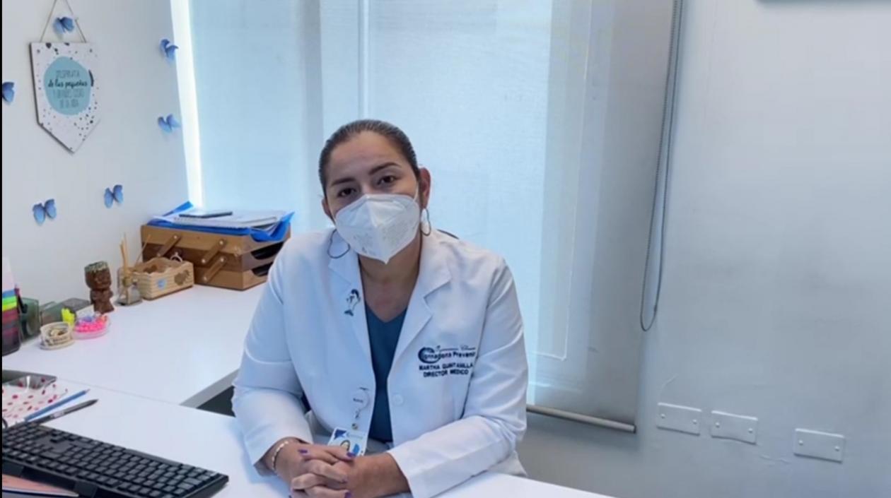 Martha Quintanilla Torres, Directora Médica Clínica Bonnadona. 