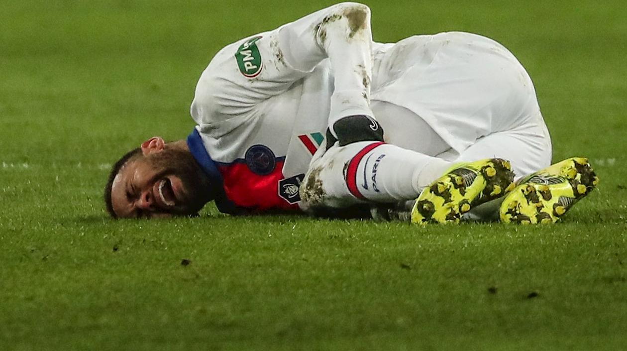 Neymar, jugador brasileño.