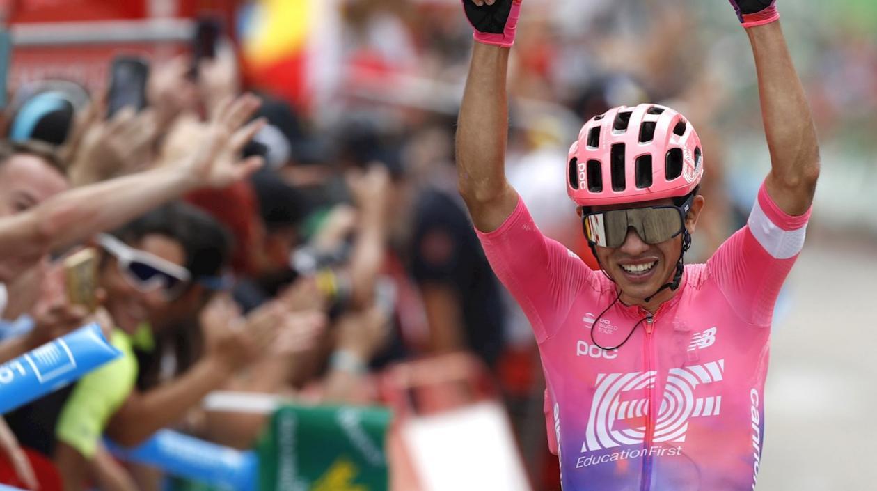 Sergio Higuita, ciclista colombiano. 