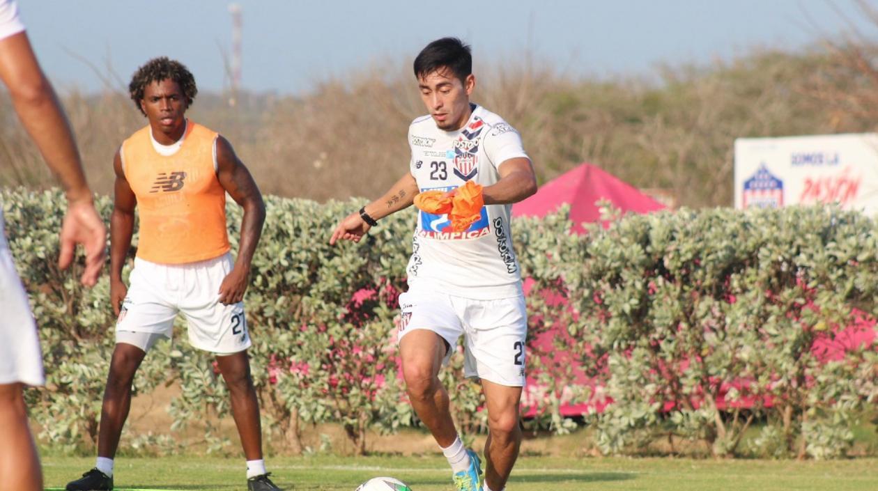 Fabián Sambueza, nuevo refuerzo de Junior. 