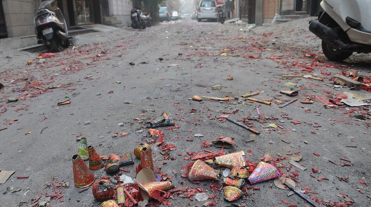 Los derrumbes, incendios y otros accidentes industriales son frecuentes en la India.