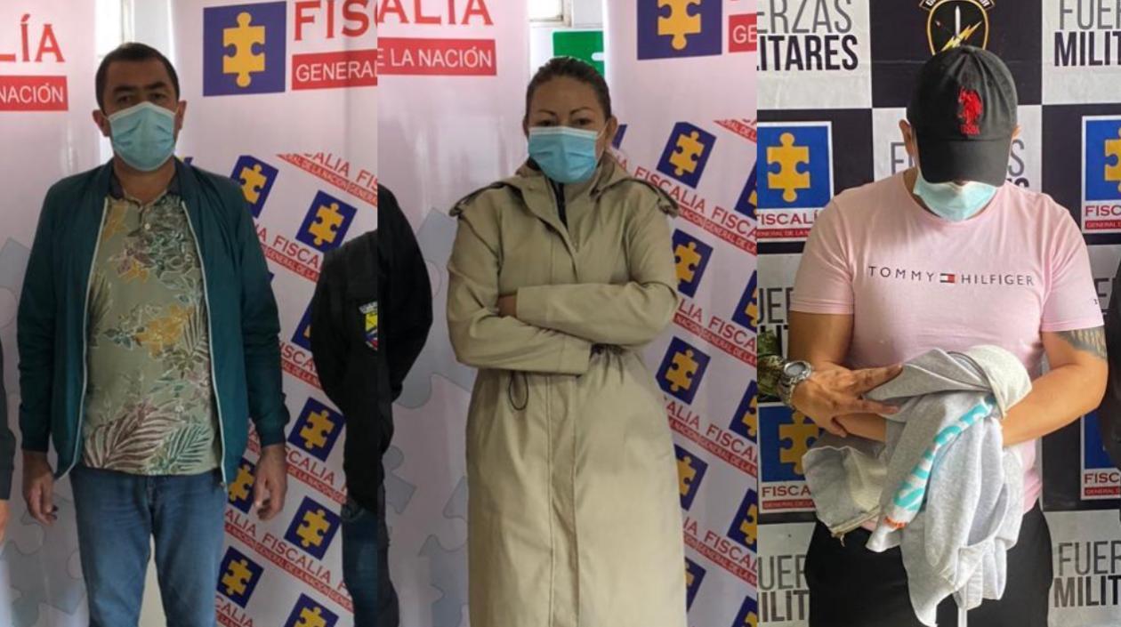 Una fiscal de la Dirección Especializada contra el Lavado de Activos presentó a los detenidos ante un juez de control de garantías.