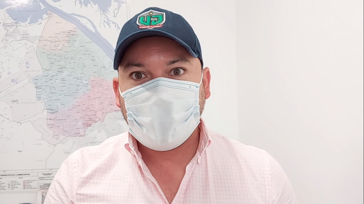 El jefe de la Oficina para la Seguridad, Nelson Patrón Pérez.