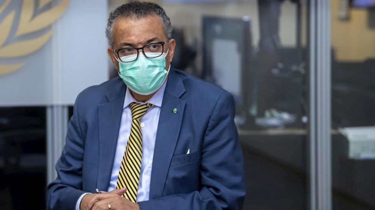 El director general de la OMS, Tedros Adhanom Ghebreyesus.
