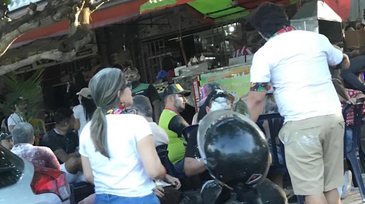 El 'Covid - Carnaval' en pleno apogeo.