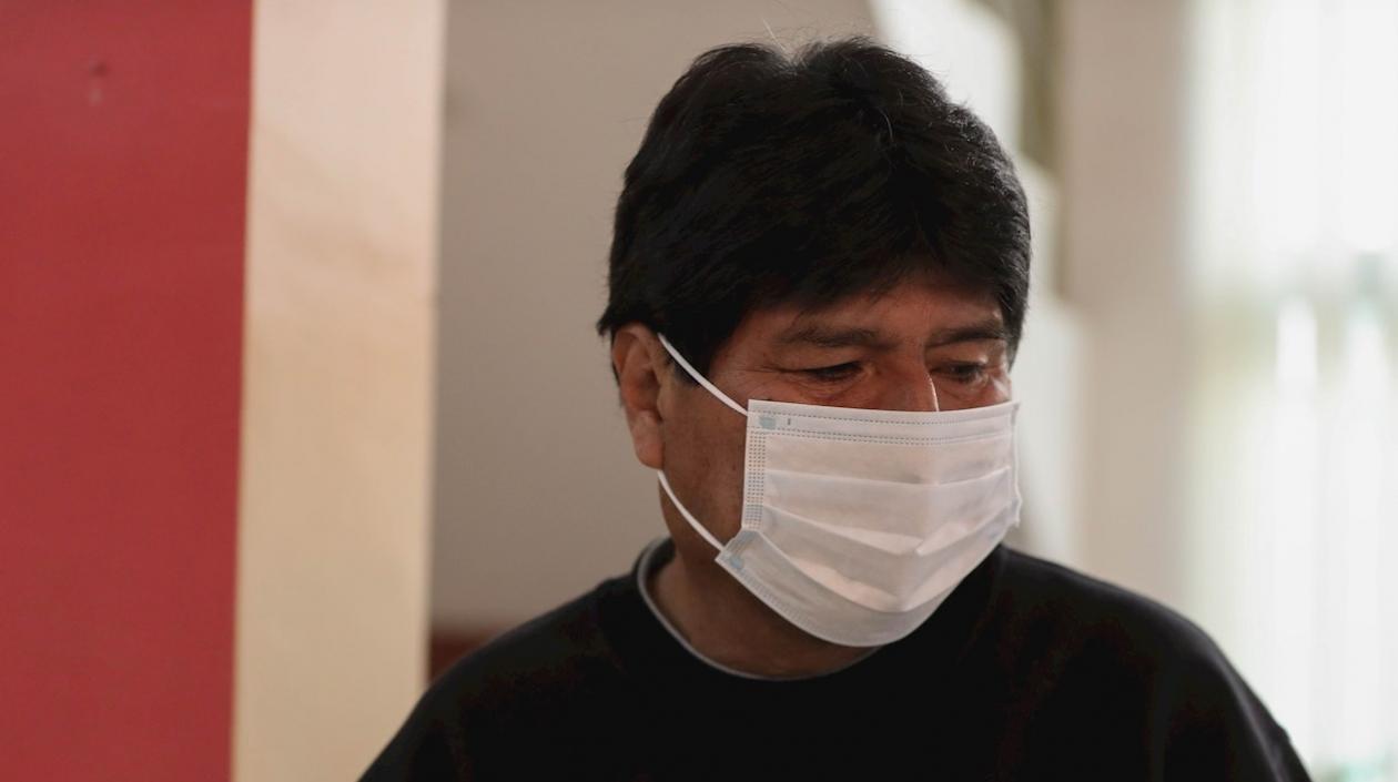 Evo Morales, expresidente de Bolivia.