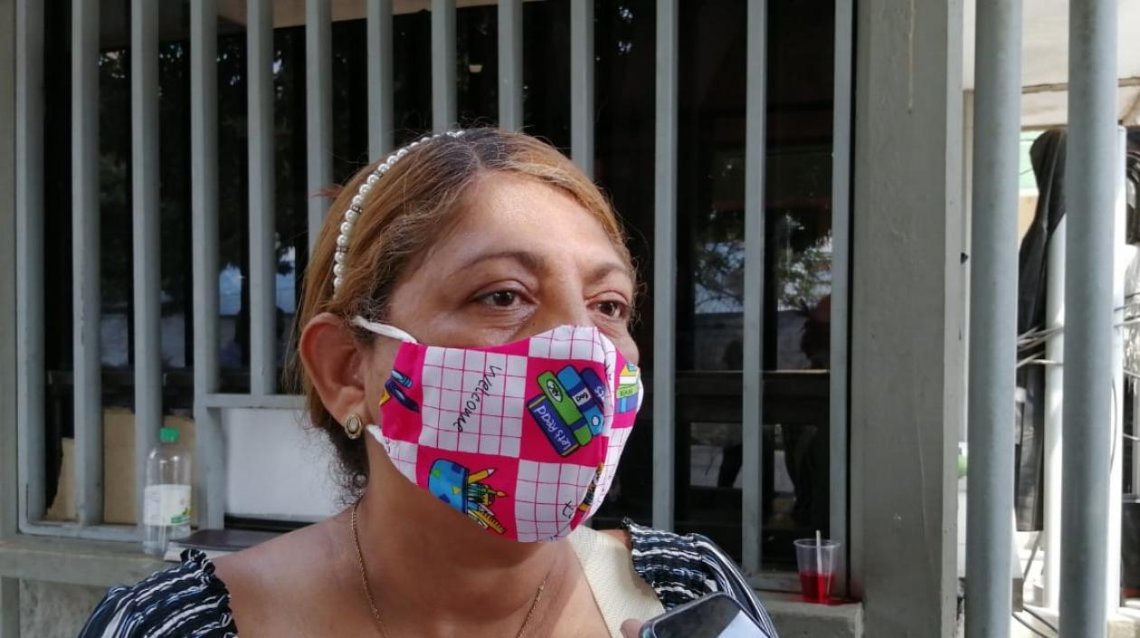 Liliana Escalante, hermana de Katherine.