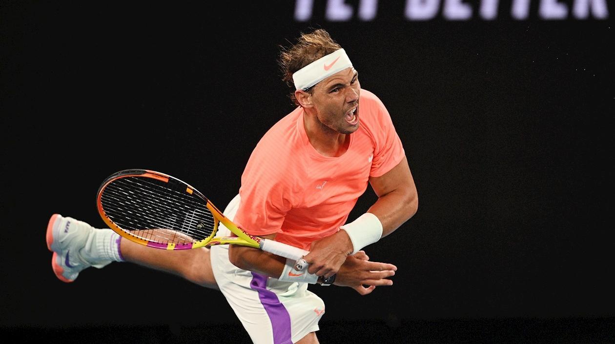 Rafa Nadal, tenista español. 