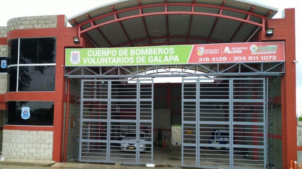 Sede del Cuerpo de Bomberos Voluntarios de Galapa.
