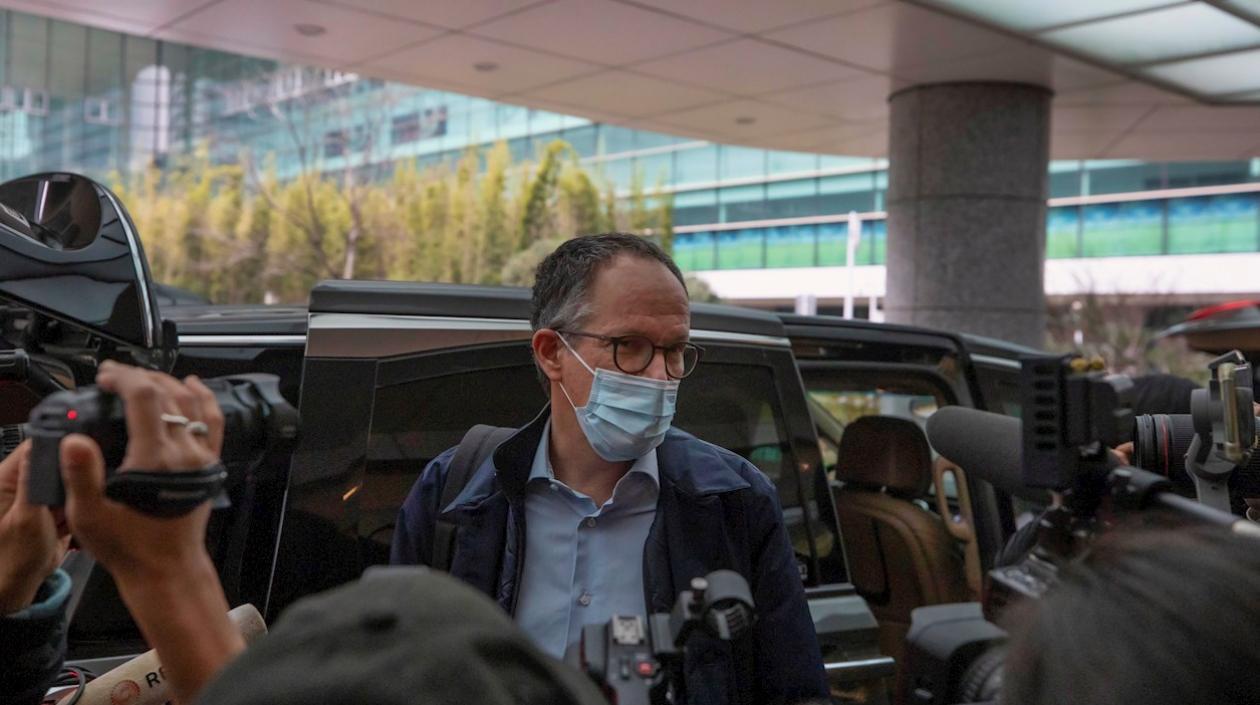 Peter Ben Embarek, miembro de la World Health Organization.