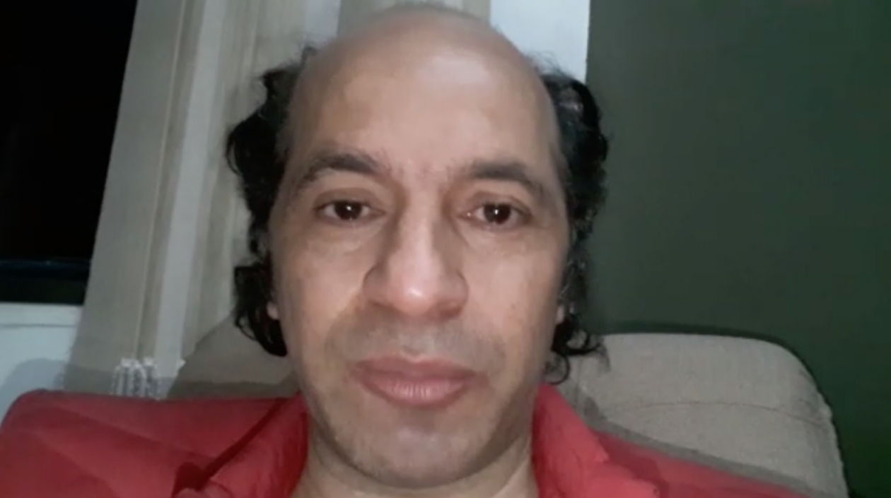 El actor Víctor Hugo Trespalacios.