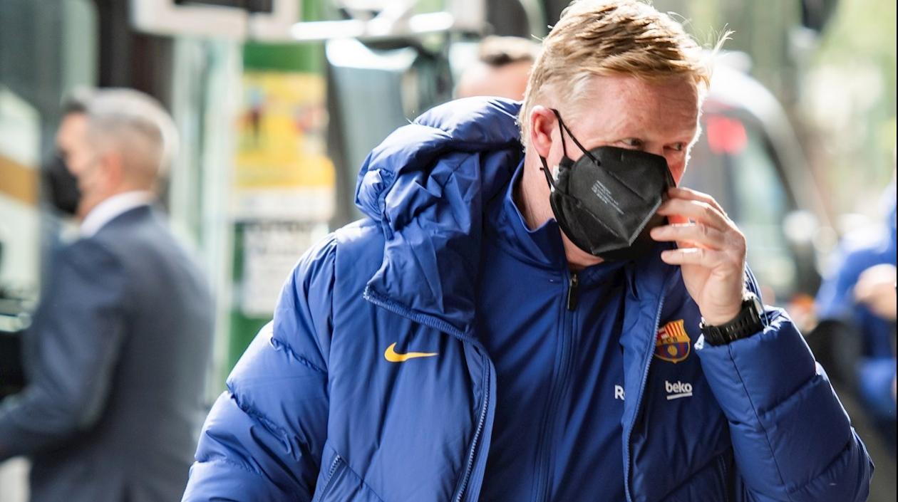 El entrenador del Barcelona, Ronald Koeman.