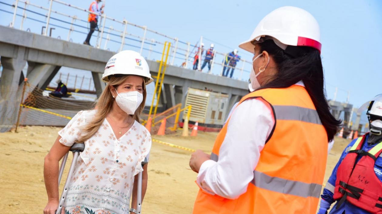 La Gobernadora del Atlántico, Elsa Noguera.