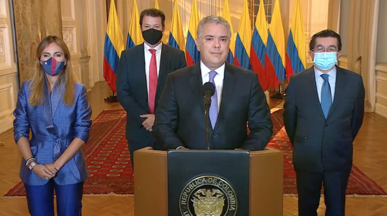 El Presidente de la República, Iván Duque.