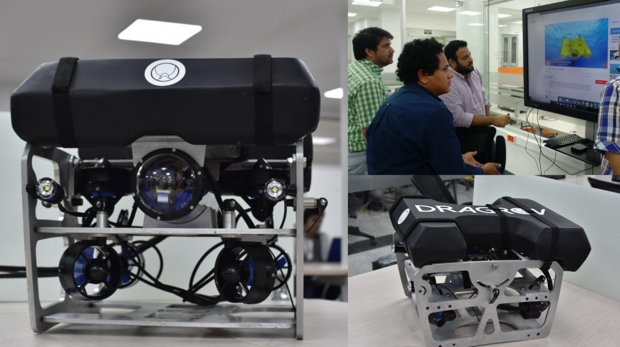 El Dron y los ingenieros.