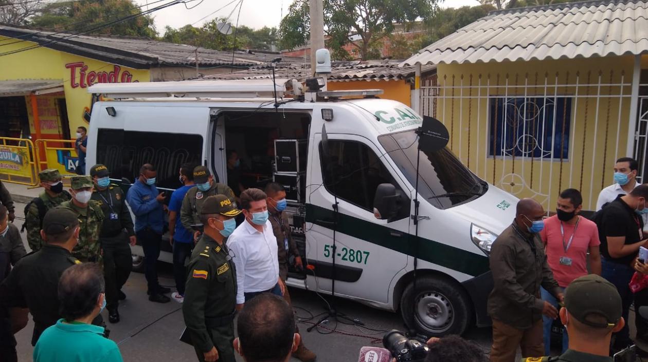 El Ministro de Defensa, Diego Molano.