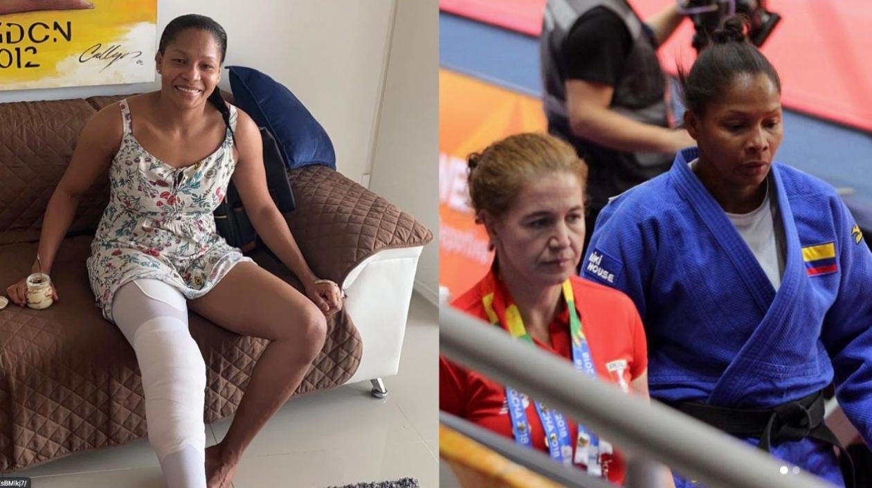 Yuri Alvear, judoca colombiana. 