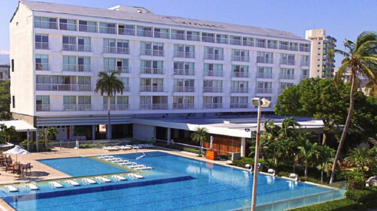 Fachada del Hotel Tamacá en El Rodadero.