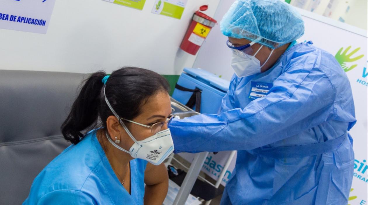 La médico intensivista Clara Vargas.