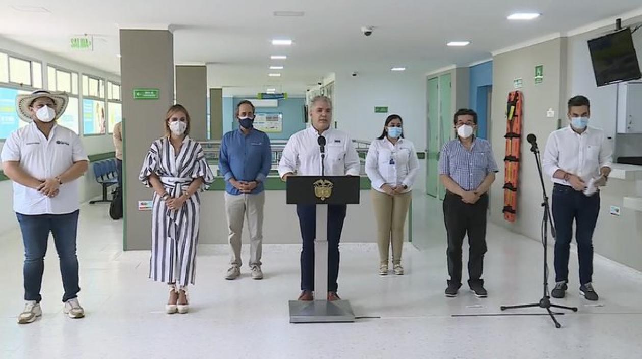 Presidente Iván Duque en Montería.