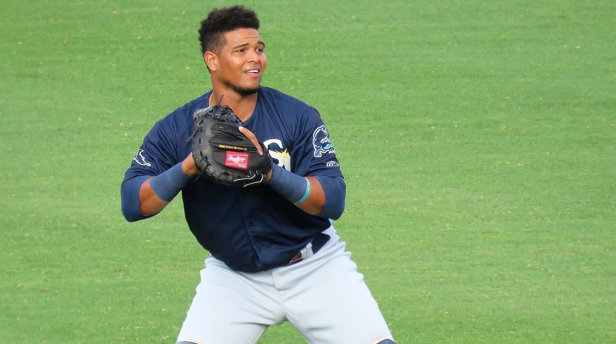 Ronaldo Hernández, catcher colombiano. 