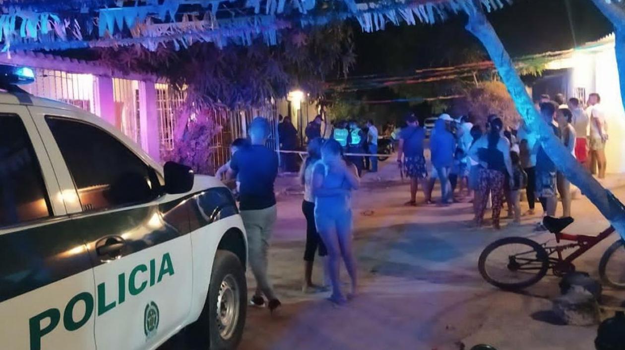 Jeffrley Francisco Cañas Camargo fue asesinado en la noche del miércoles en el barrio Villa Rica. 