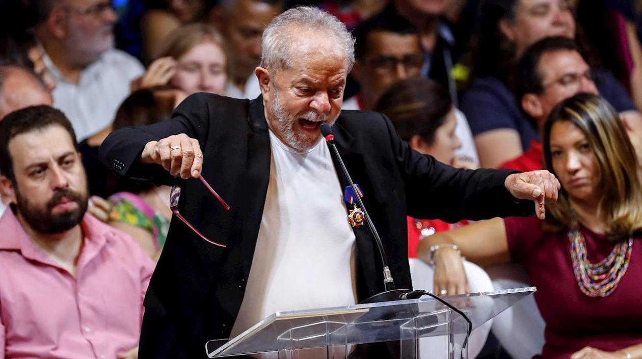 El expresidente brasileño Luiz Inácio Lula da Silva.