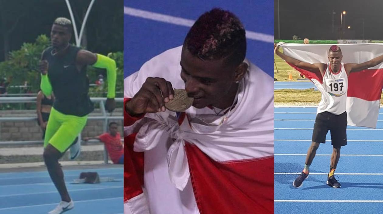 Raúl Mena, atleta del Atlántico. 