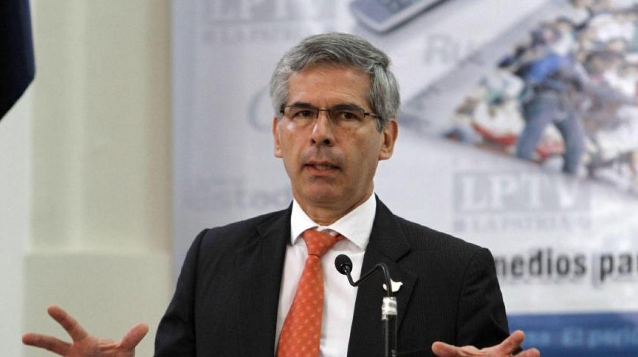 El exministro de Justicia Yesid Reyes.